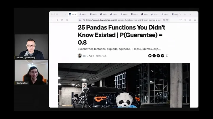 25 Pandas Functions You Didn’t Know Existed - Talk Python Live Stream