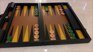 Tingles Leather Backgammon Board