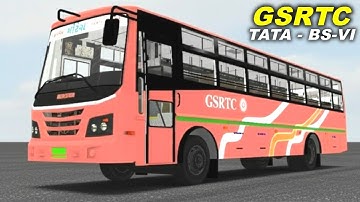 TATA BS6 GSRTC GURJARNAGARI BUS MOD Released
