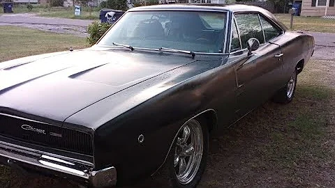 68 dodge charger 440 big block open headers