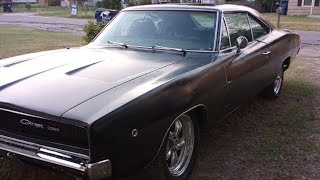 68 dodge charger 440 big block open headers