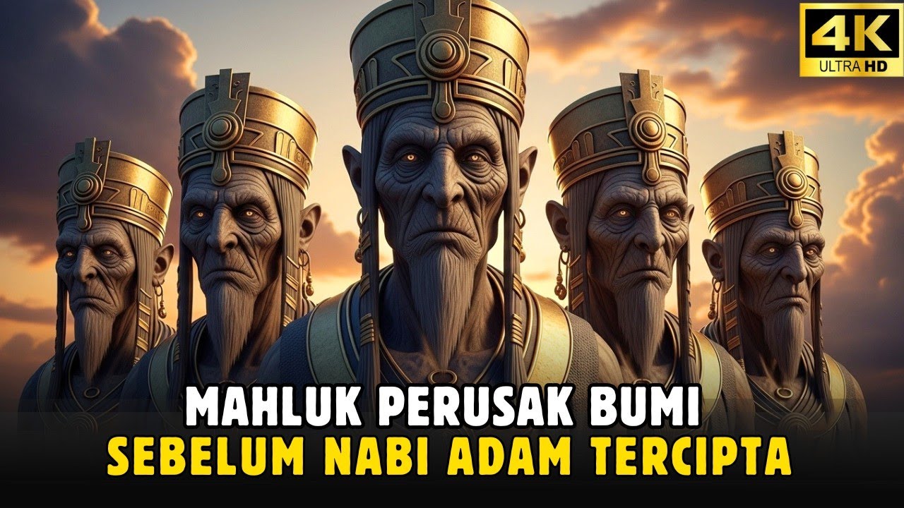 Makhluk Mengerikan Sebelum Nabi Adam AS: Nisnas, Hinn, Binn & Rahasia Penciptaan Yg Jarang Diungkap