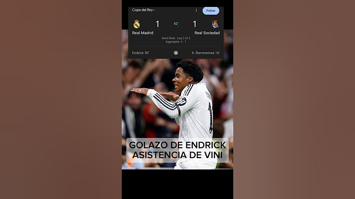 🐐GOLAZO DE #endrick  SIENDO TITULAR CON ASISTENCIA DE #vinicius 1-1 empata el #realmadrid