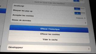 Supprimer les cookies de safari sur iphone,ipad - effacer ses traces sur internet