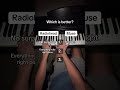 Which one wins?? #piano #radiohead #muse #pianocover