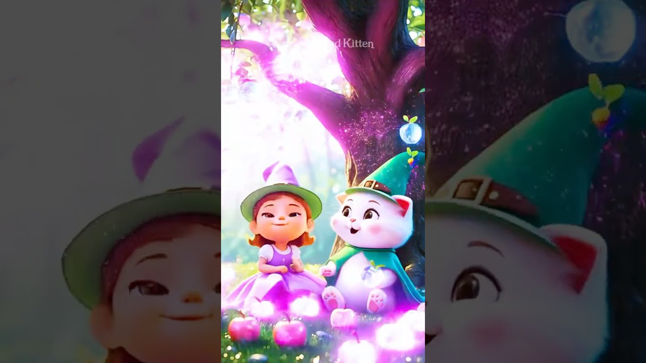 Cute Kittens & The Diamond Apple Garde #shorts #cats #cutecats #cute #kitten #animation #cartoon