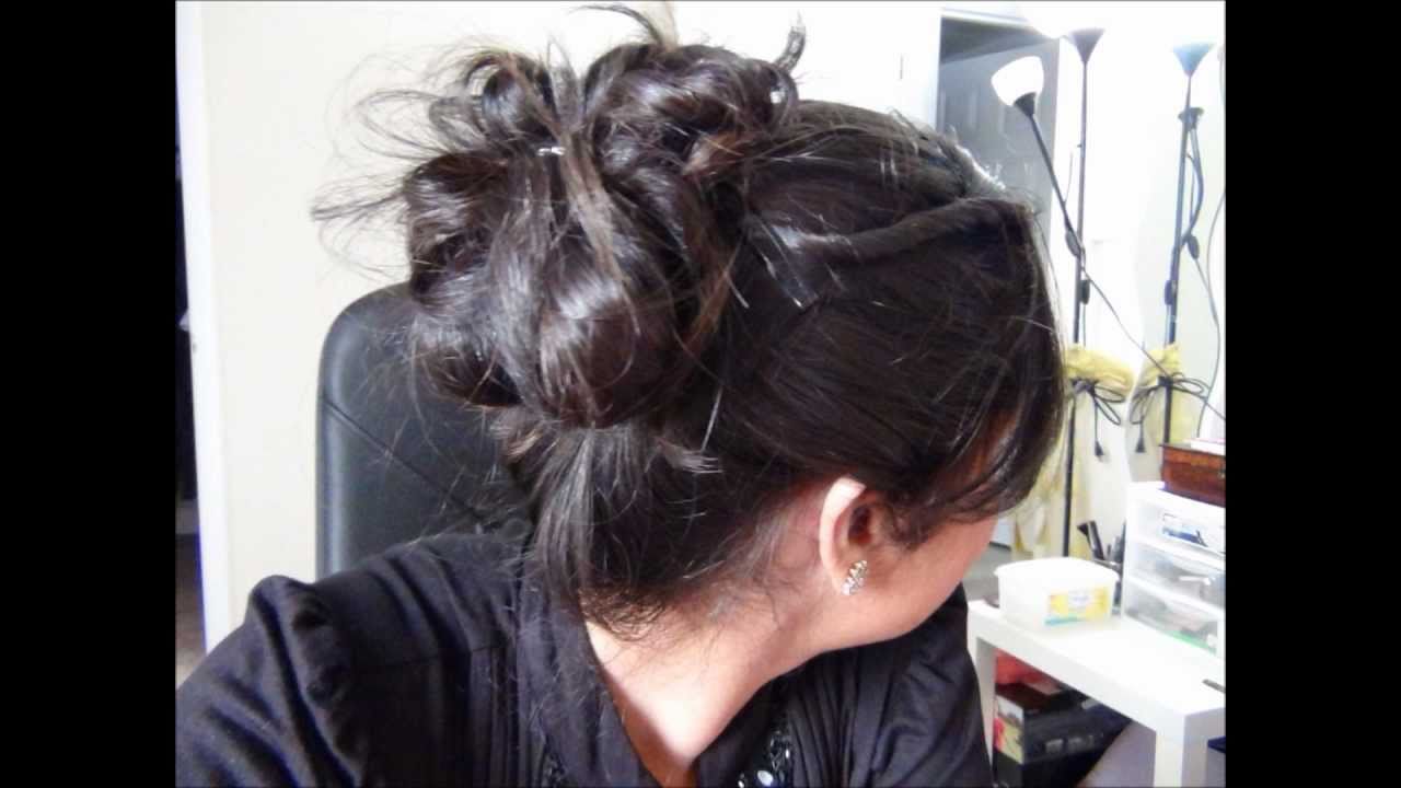 Hair styles - 5 min UPDO For Prom Homecoming or Farewell 