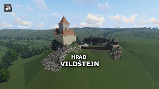 Hrad Vildštejn u sečské přehrady (Chrudimsko)