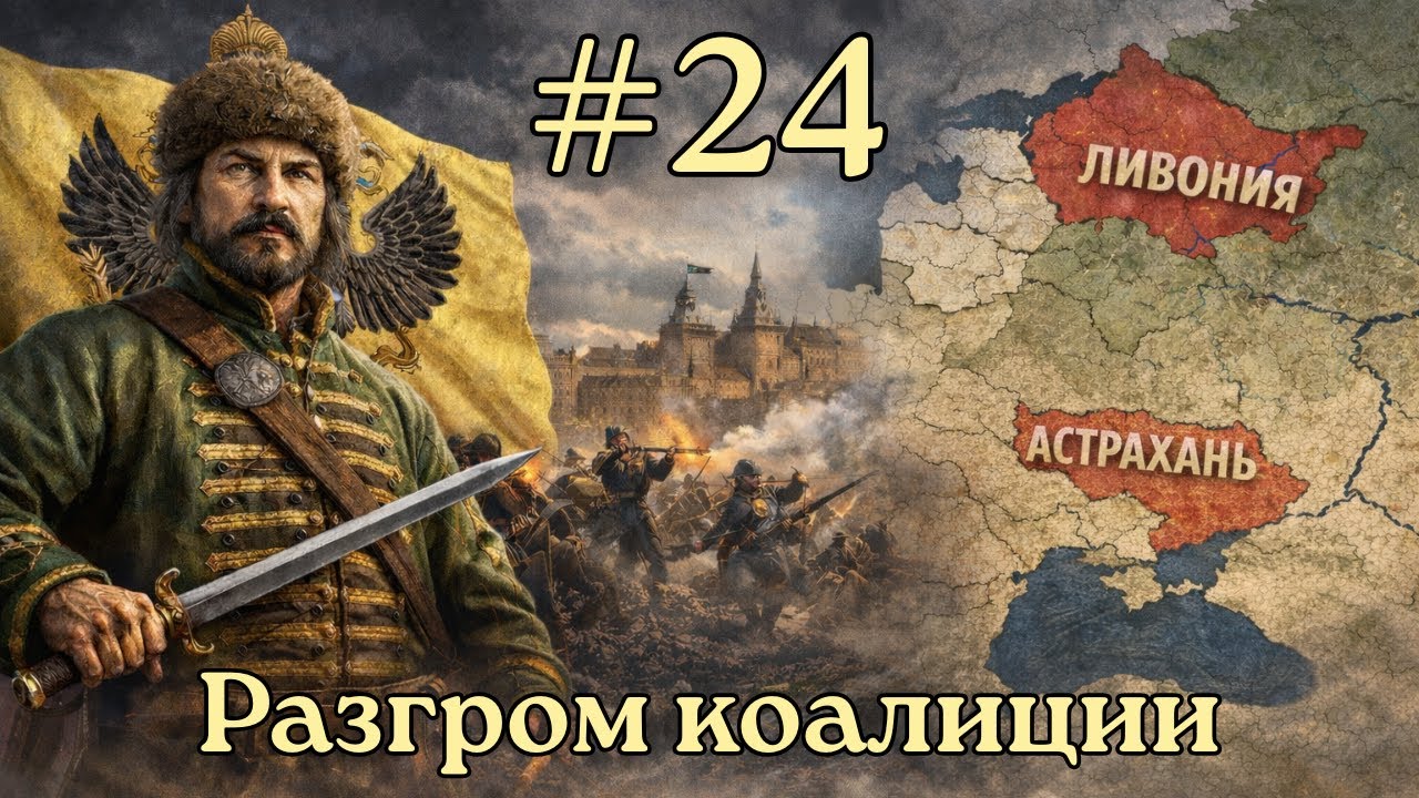 EU V Россия - Аннексия Ливонии и Астрахани [№24] [EU 5]