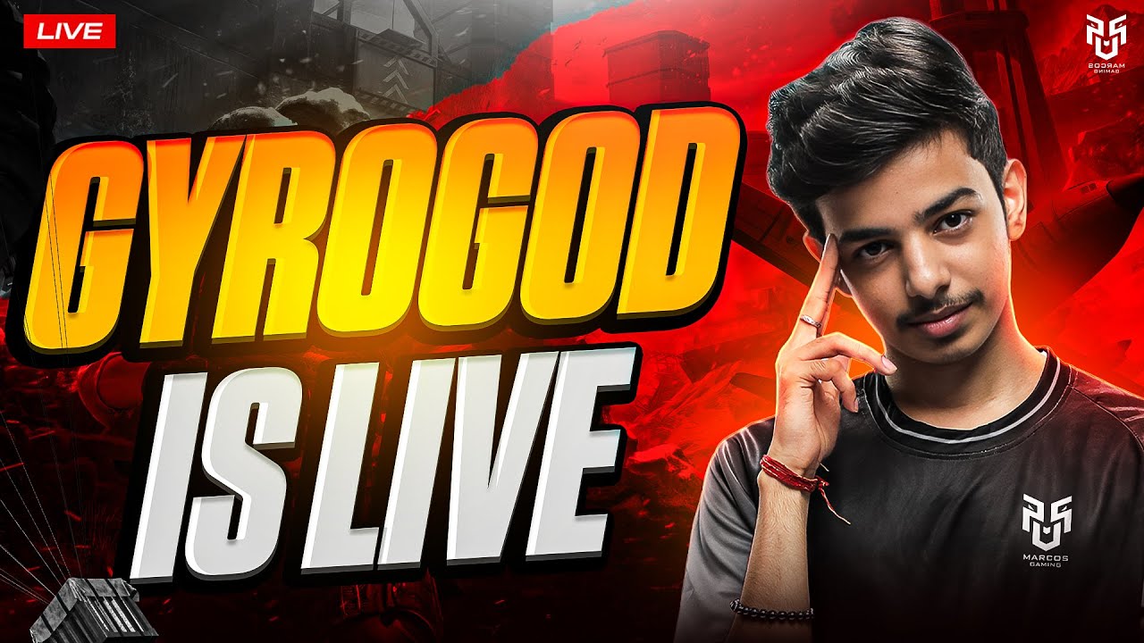 Scrims Gameplay live with team | Road to 5k | Gyrogod YT