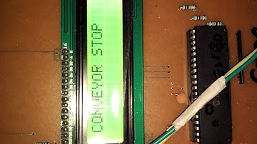 Color detection using PIC16F877