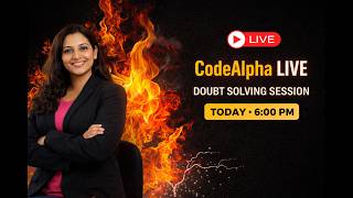 CodeAlpha Internship | Live Doubt Solving | Tasks, Evaluation & Certificates