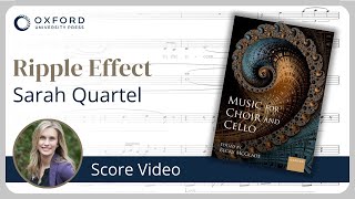 Sarah Quartel – ‘Ripple Effect’ from Music for Choir and Cello | Score Video