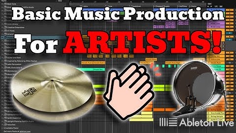 Basic Music Production for ARTISTS! (Episode 1 - Basic Drum Patterns)