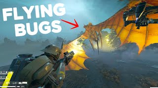 Flying Bugs in Helldivers 2