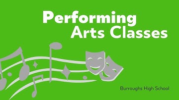 Burroughs Performing Arts Overview 2024