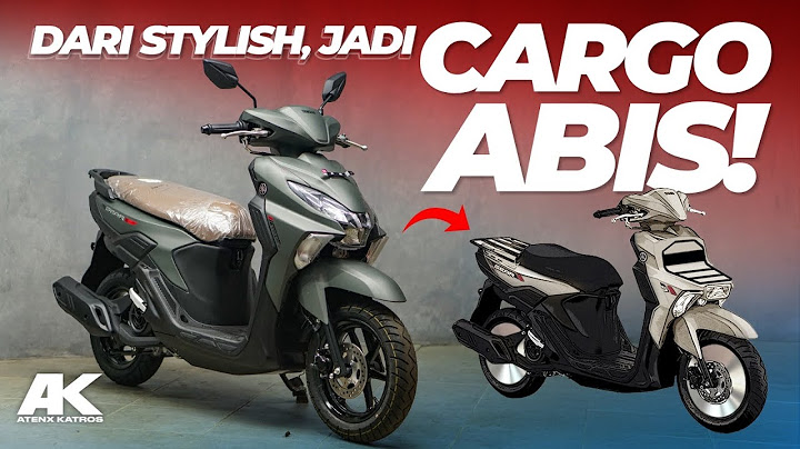 MOTOR BARU ATENX KATROS !! YAMAHA GEAR ULTIMA 125 #AtenxKatros