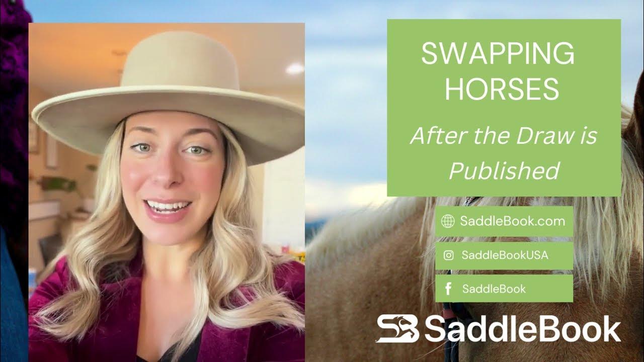 Pro Tip Swapping Horses (After a Published Draw) YouTube