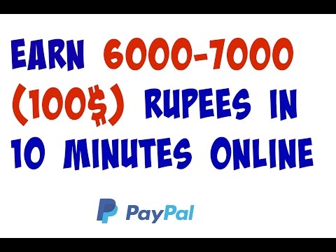 How to make money online |Earn 6000-7000 rupees online for working 10 minutes Daily|