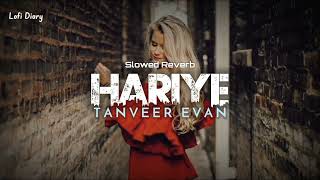 Hariye - Lofi Song | Tanveer Evan | Love Song | Slowed Reverb Music Resimi