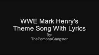 Three Six Mafia  Some Bodies Is Gonna Get It mark Henrys Theme Song with S