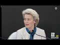 European Commission President Ursula von der Leyen Remarks | Stand Up For Ukraine