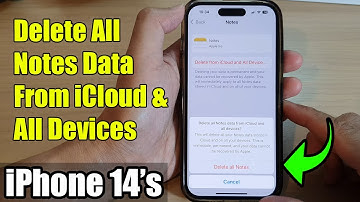 iPhone 14/14 Pro Max: How to Delete All Notes Data From iCloud & All Devices