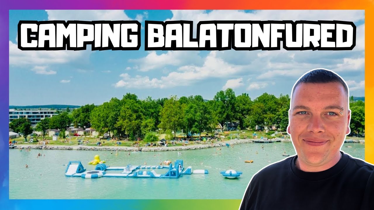 BalatonFured camping z basenem na Węgrzech blisko miasteczka
