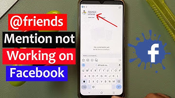 @friends Mention not Working on Facebook | How to Solve @friends mention Problem on Facebook