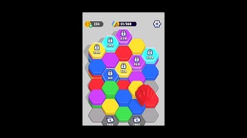 Hexa Sort Gameplay (iOS, Android) 🎉 The Colors Are Mesmerizing!