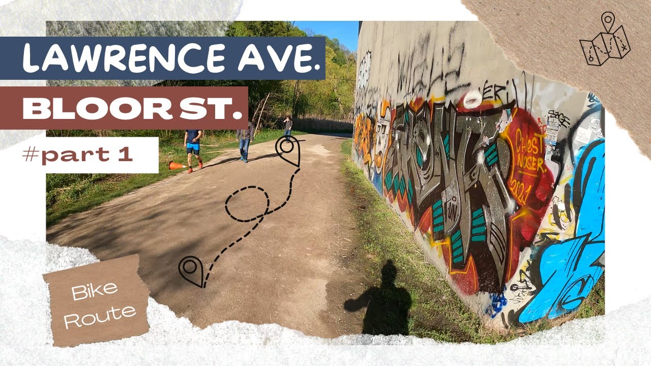 Lawrence Ave. to Bloor St. Bike Route