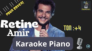 karaoke piano Retine (Amir) ton: +4