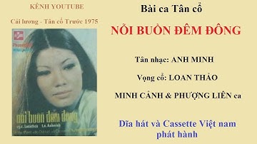 NỖI BUỒN ĐÊM ĐÔNG - Minh Cảnh & Phượng Liên ca