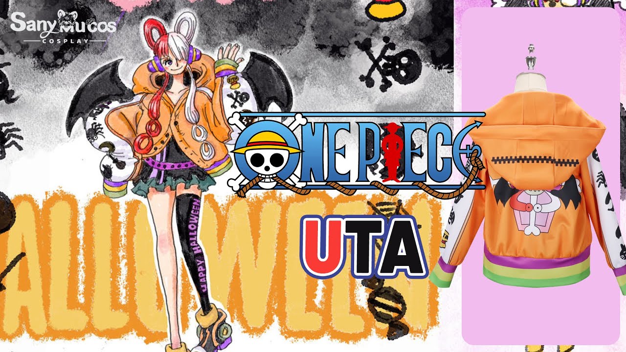 【SanyMuCos】One Piece Halloween Uta Cosplay Costume Detail Show