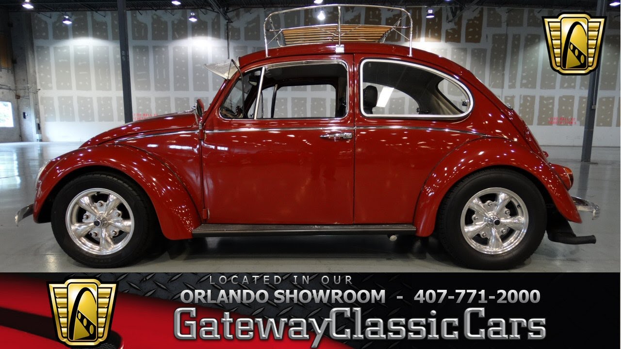1966 Volkswagen Beetle Gateway Classic Cars Orlando #242 - YouTube