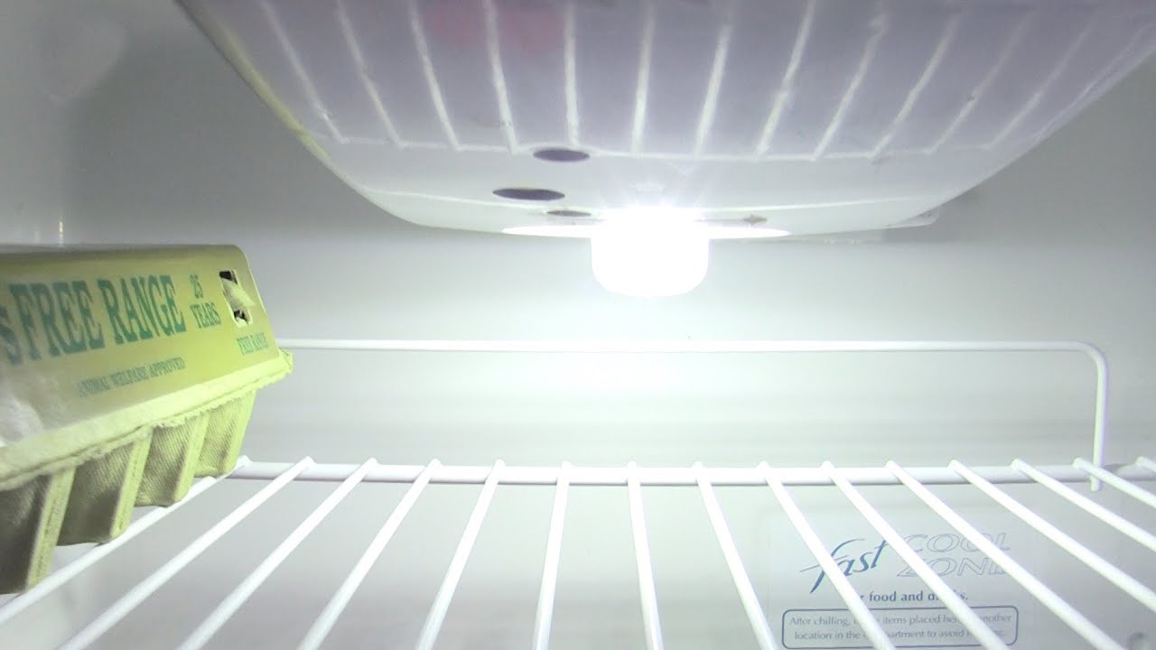 Simple how to: Upgrade your fridge light with an LED bulb 