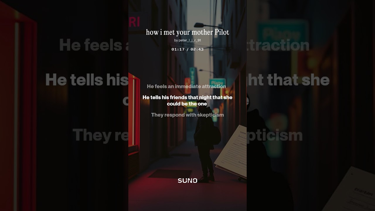 How I Met Your Mother Pilot inspired song