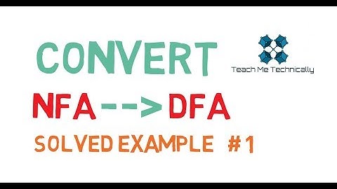 Convert NFA to DFA in Urdu/Hindi with Solved Examples