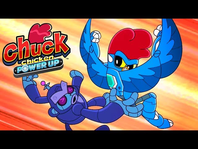 Chuck Chicken - Power Up - All episodes collection (1-8) - Cartoon show class=