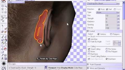 Morphing and Painting a Character Head - Part 6 of 6