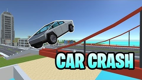 Singing Man Car Crash In Simple Sandbox 2!