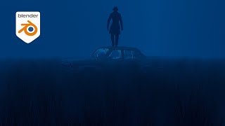 Creating This Moody Foggy Cinematic Scene In Blender | Blender Tutorial