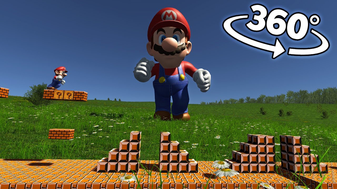 360° VR - SUPER MARIO 