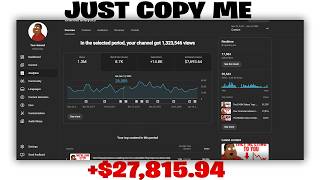 $7K/Month With This FACELESS Youtube Channel (Just Copy Me)