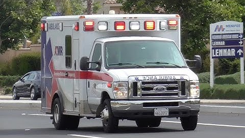 AMR Riverside County Responding & Transporting