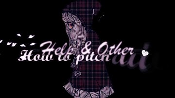 SV-Help & Other [001] How to Pitch Audio