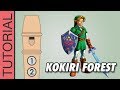 Zelda - Kokiri Forest - Recorder Notes Tutorial