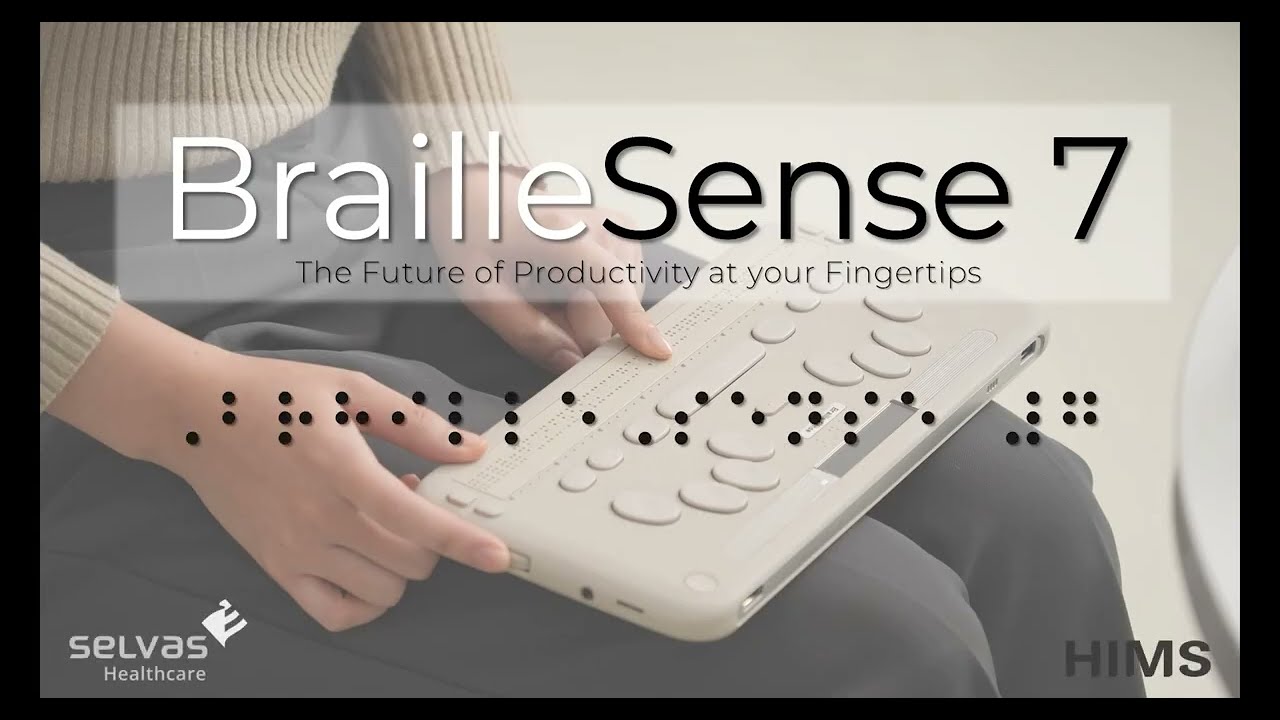 BrailleSense 7 - NEW! – Sterling Adaptives