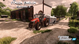 Buying First Pigs New Spreader Seeding Barley Canola Italia Emilia Fs22 Timelapse 