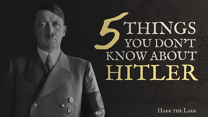 Strange things you didn't know about Adolf Hitler
